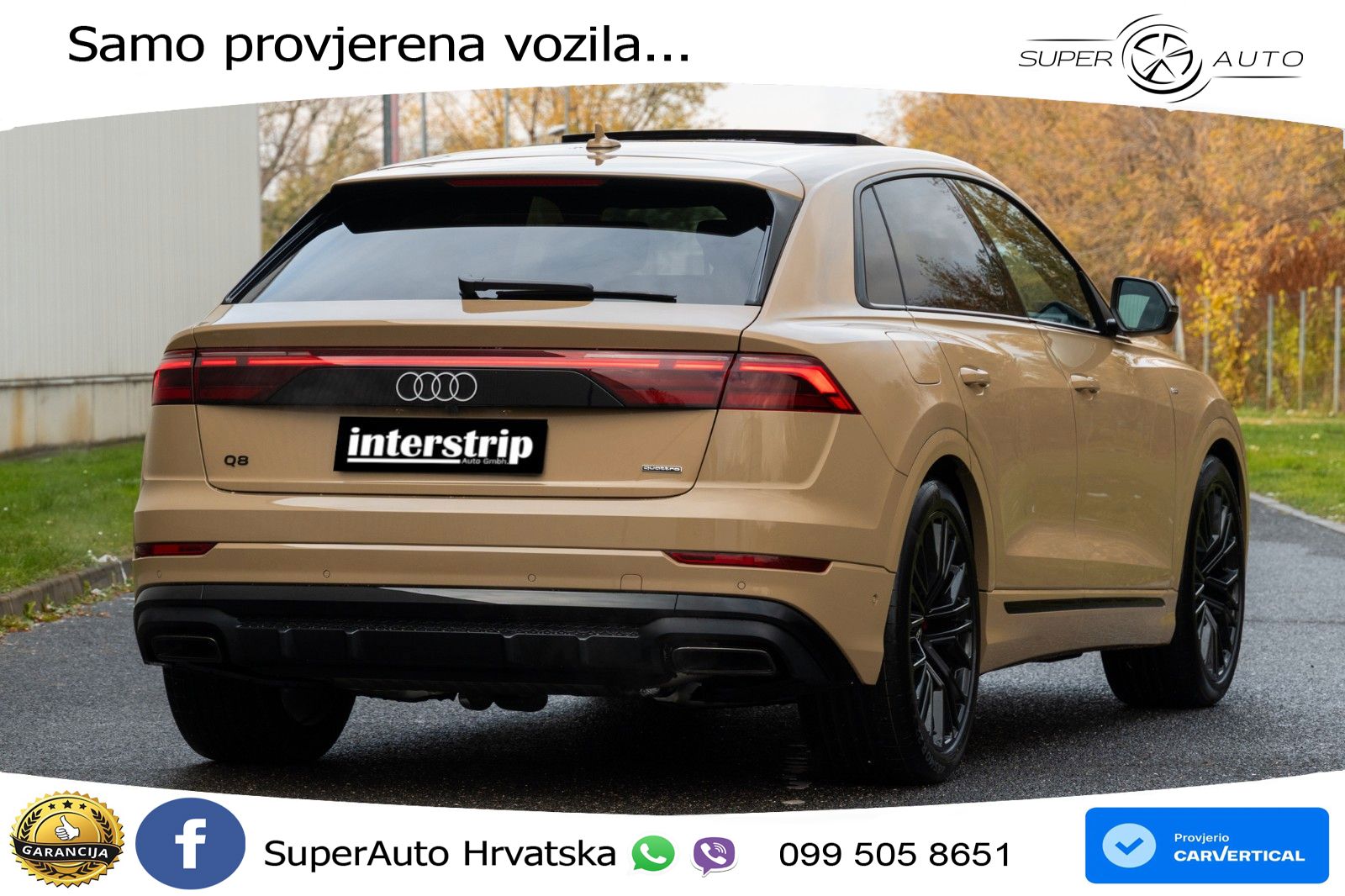 Audi Q8 60 TFSIe V6 (490 KS) quattro Tiptronic S line 489 KS