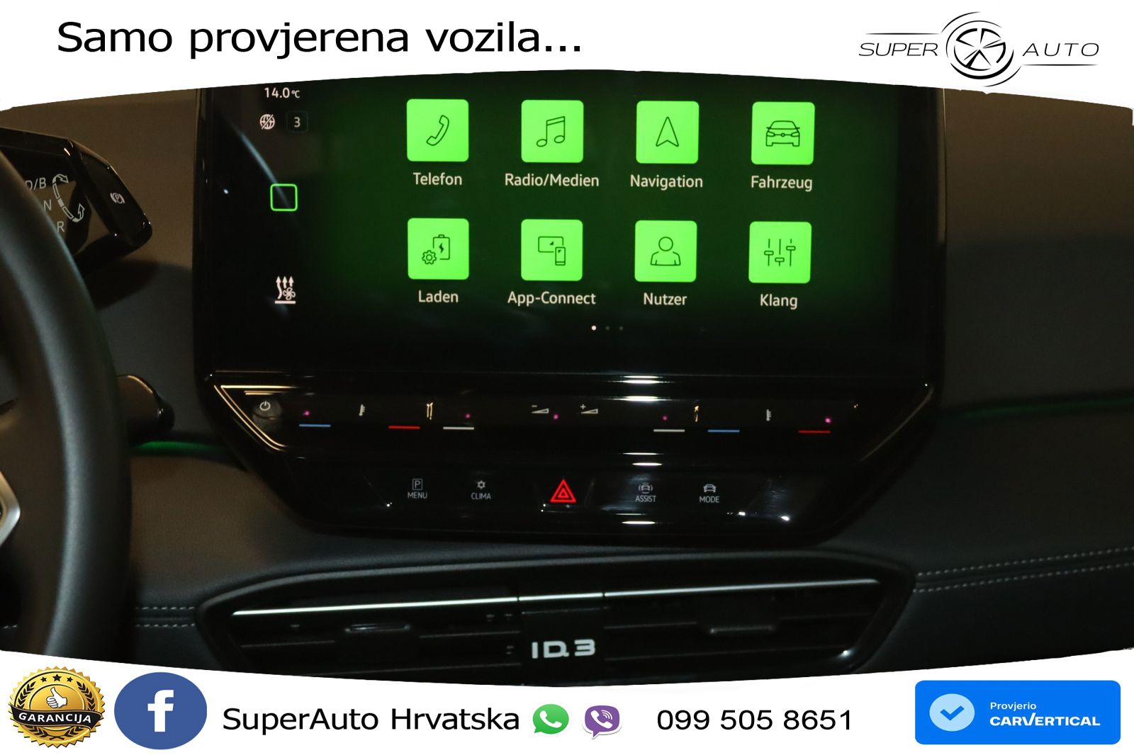 Volkswagen ID.3 Pro 62 kWh (204 KS) LED+GR SJED+ACC
