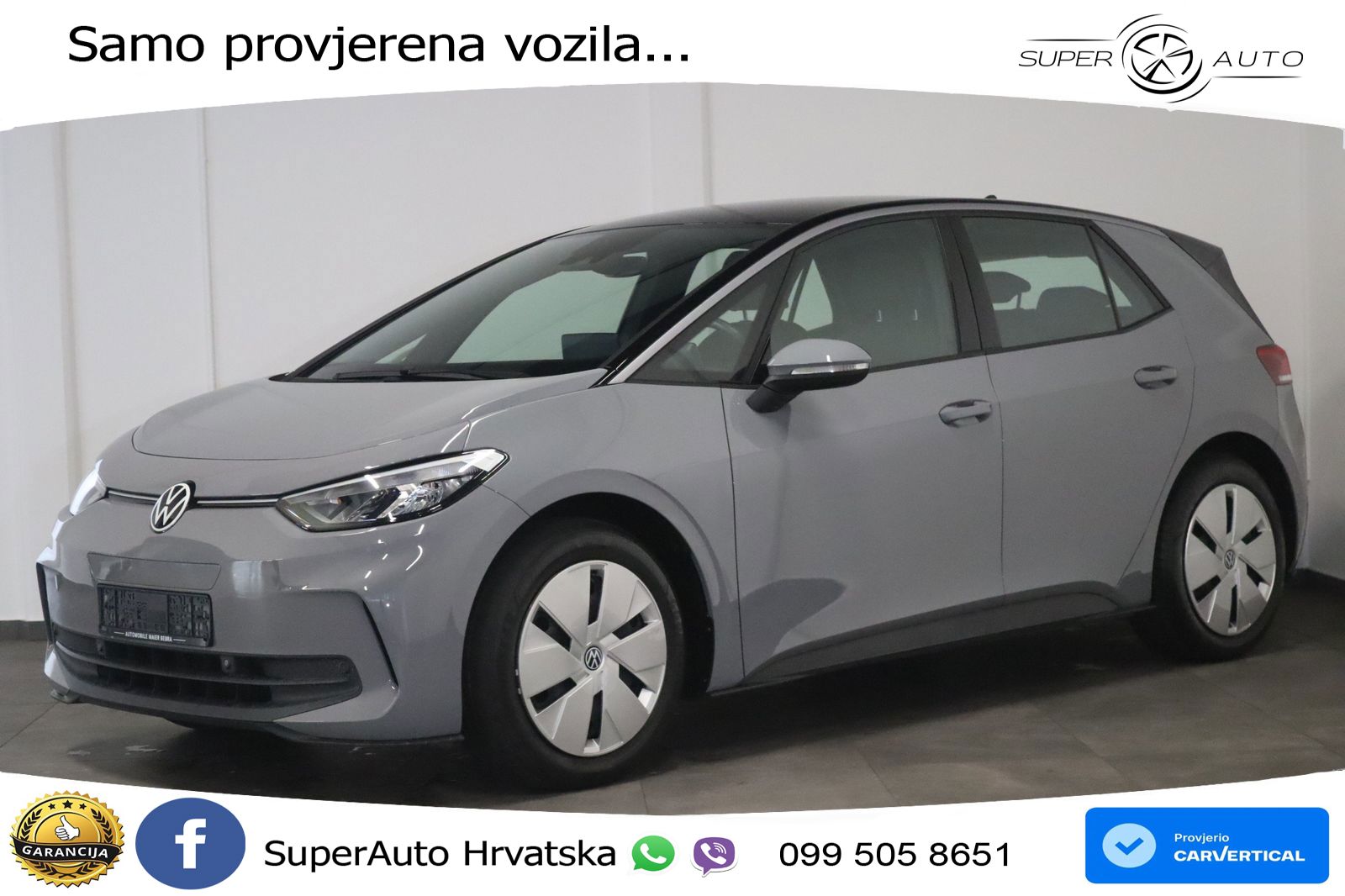 Volkswagen ID.3 Pro 62 kWh (204 KS) LED+GR SJED+ACC