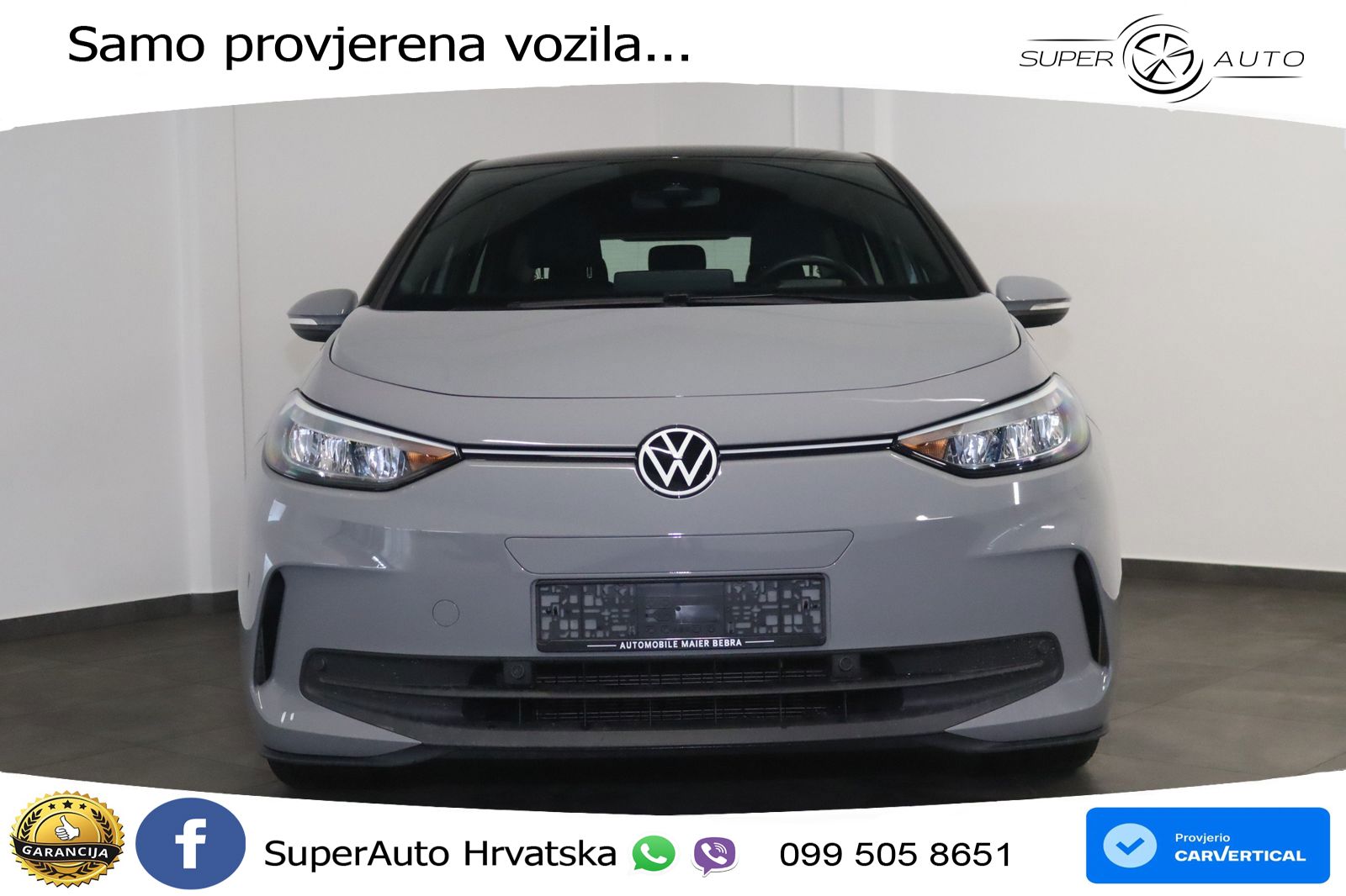 Volkswagen ID.3 Pro 62 kWh (204 KS) LED+GR SJED+ACC