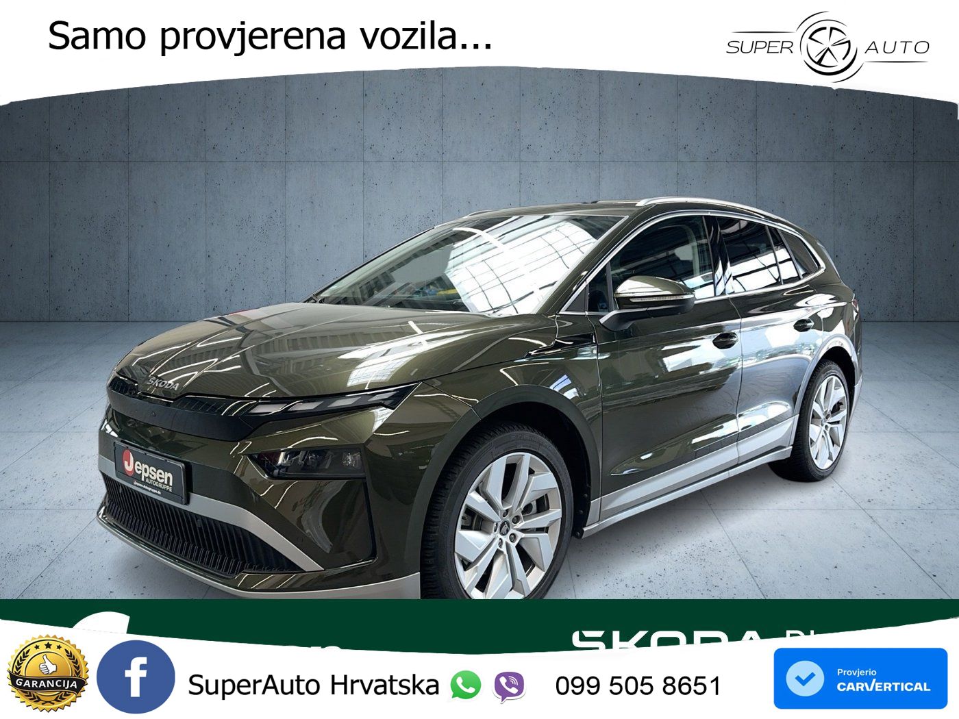 Škoda Enyaq 85 82 kWh (286 KS) LED+GR SJED+ACC