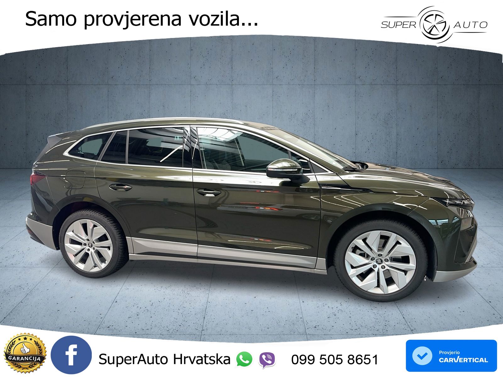Škoda Enyaq 85 82 kWh (286 KS) LED+GR SJED+ACC