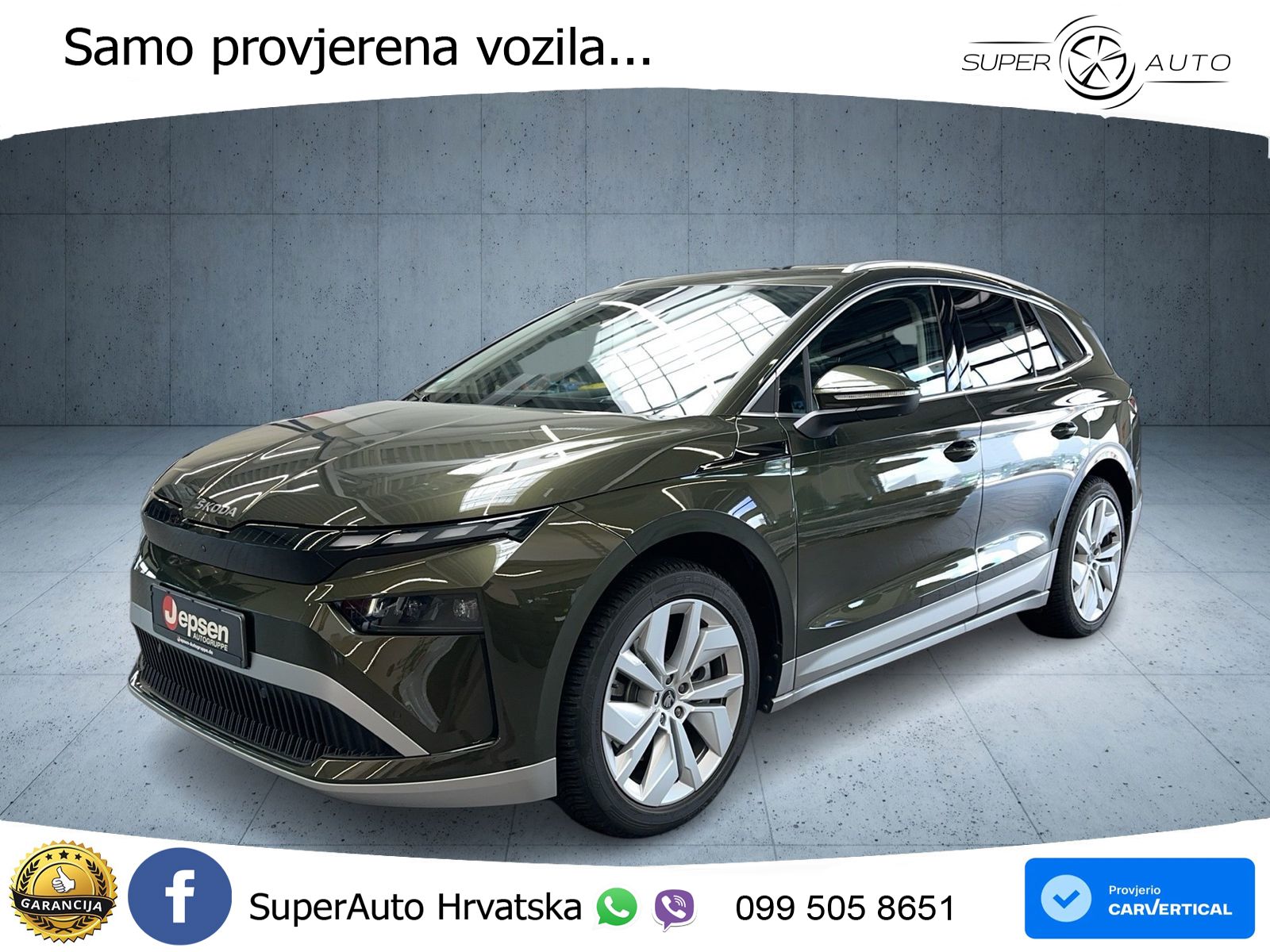 Škoda Enyaq 85 82 kWh (286 KS) LED+GR SJED+ACC
