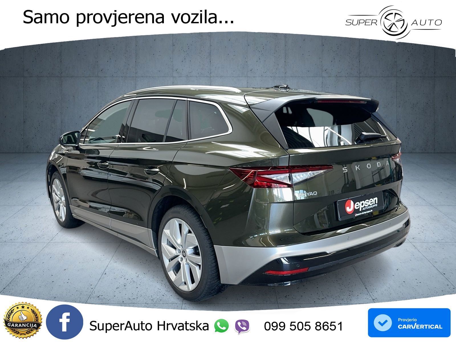 Škoda Enyaq 85 82 kWh (286 KS) LED+GR SJED+ACC