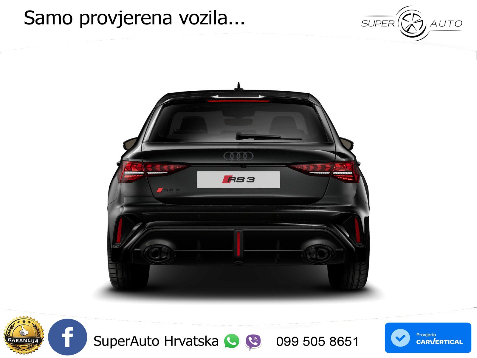 Audi RS3 Sedan 2.5 TFSI (400 KS) quattro S tronic LED+GR SJED+ACC
