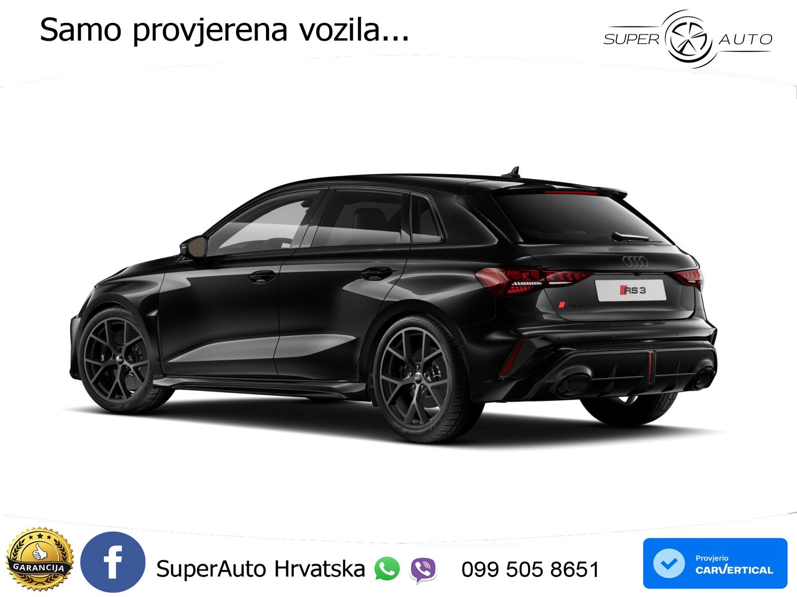 Audi RS3 Sedan 2.5 TFSI (400 KS) quattro S tronic LED+GR SJED+ACC