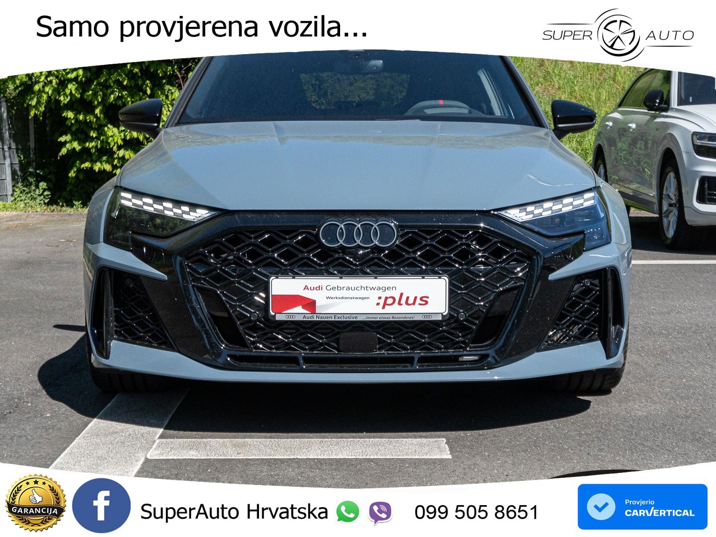 Audi RS3 Sportback 2.5 TFSI (400 KS) quattro S tronic LED+GR SJED+ACC