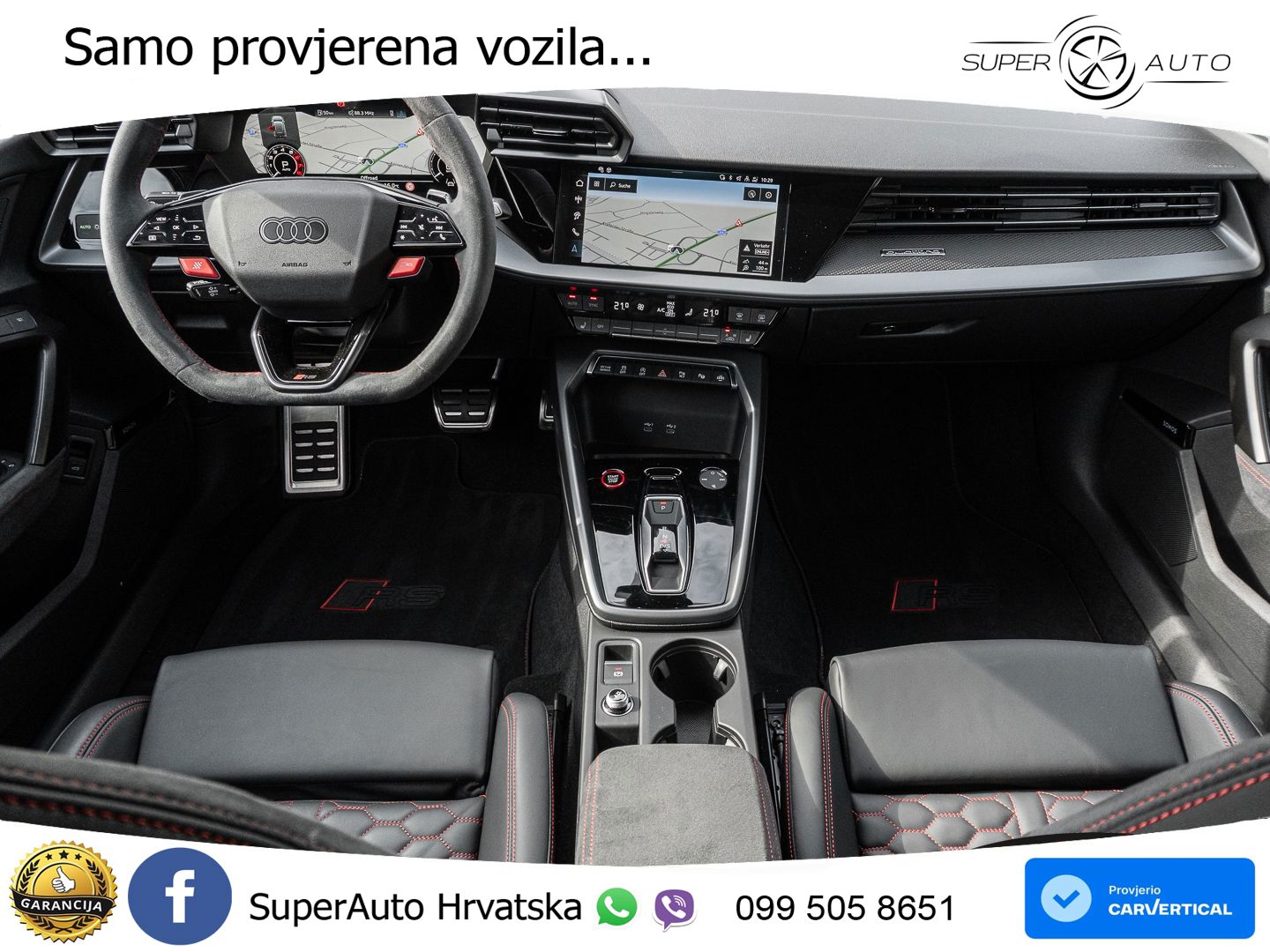 Audi RS3 Sportback 2.5 TFSI (400 KS) quattro S tronic LED+GR SJED+ACC