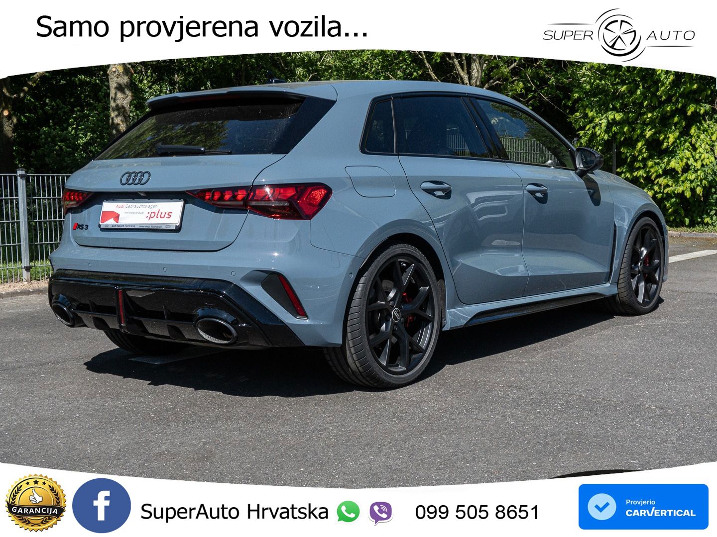 Audi RS3 Sportback 2.5 TFSI (400 KS) quattro S tronic LED+GR SJED+ACC