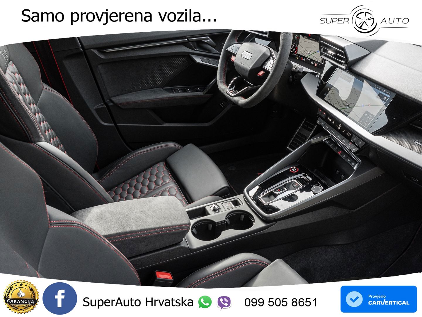 Audi RS3 Sportback 2.5 TFSI (400 KS) quattro S tronic LED+GR SJED+ACC