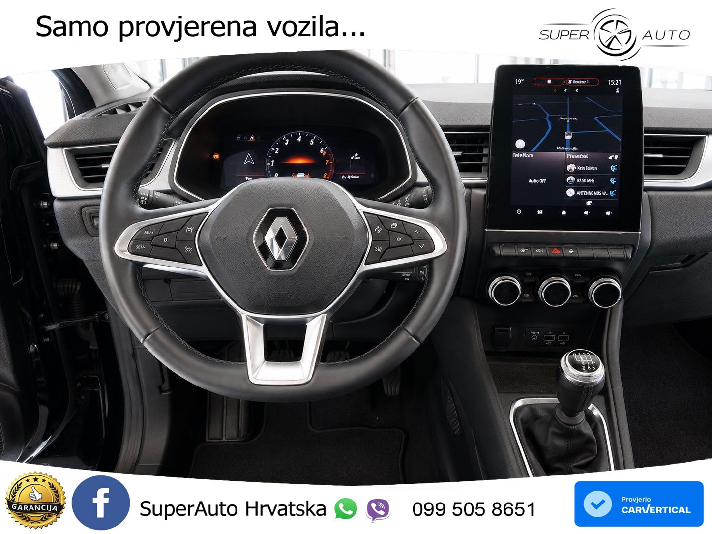 Renault Captur 1.3 Intens NAVI, LED, KAM