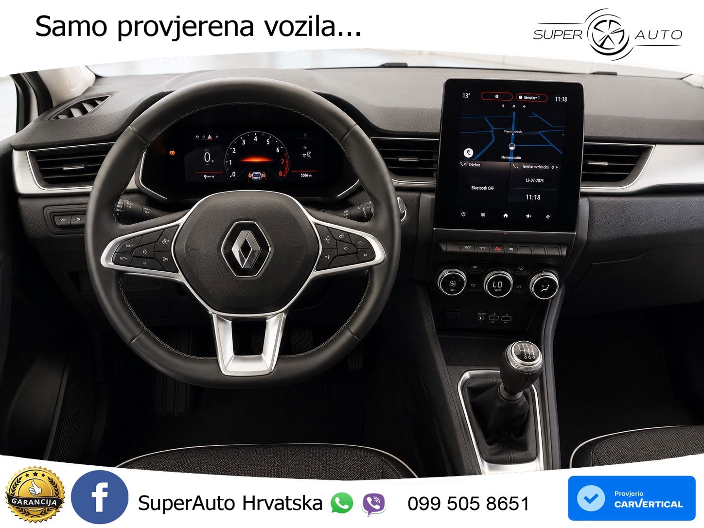Renault Captur 1.3 Intens NAVI, LED, KAM