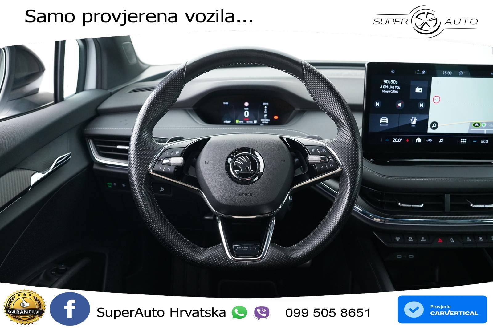 Škoda Enyaq iV 80 82 kWh (204 KS) SportLine