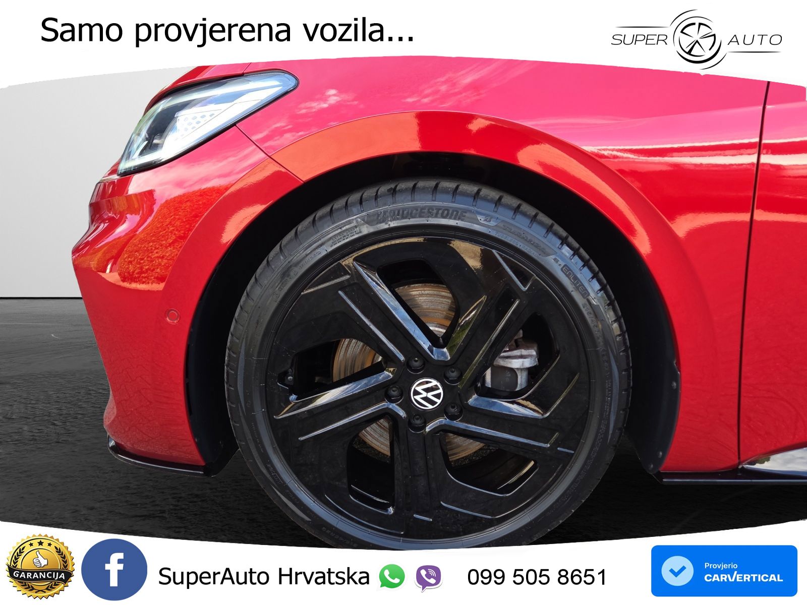 Volkswagen ID.3 GTX 84 kWh (286 KS) LED+GR SJED+ACC