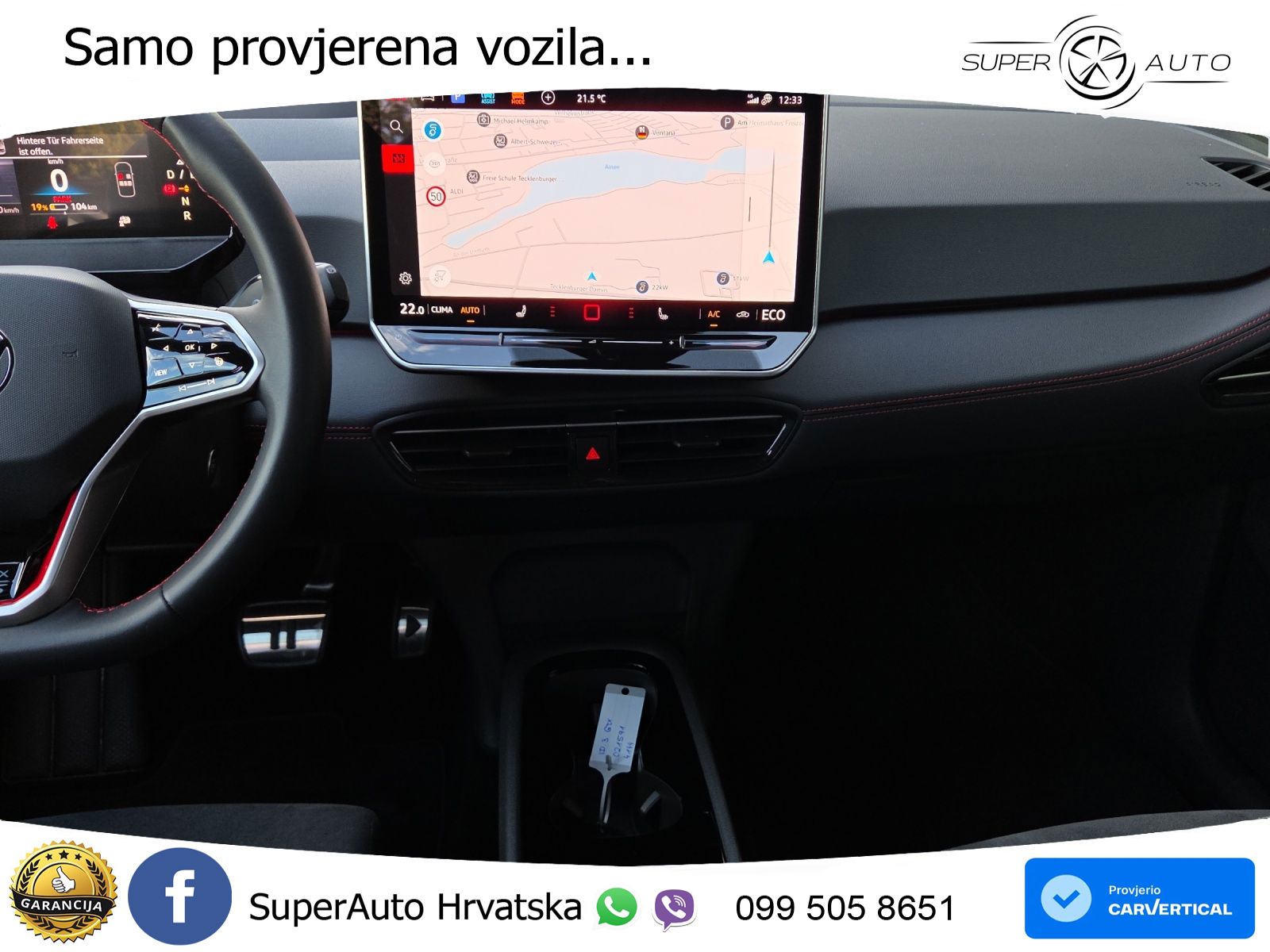 Volkswagen ID.3 GTX 84 kWh (286 KS) LED+GR SJED+ACC