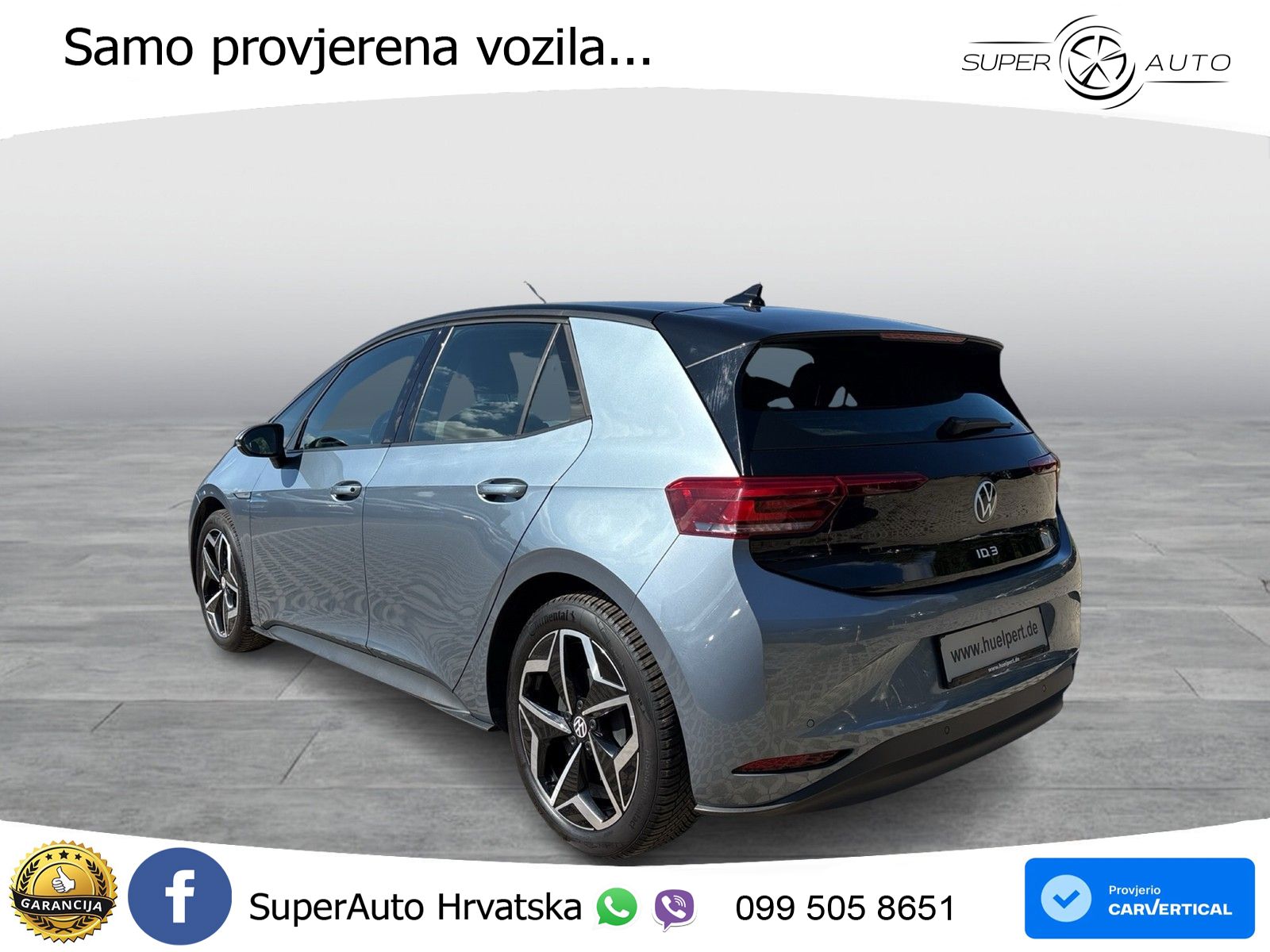Volkswagen ID.3 Pro Performance 62 kWh (204 KS) LED+GR SJED+ACC