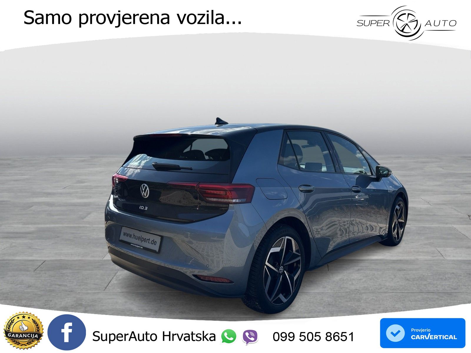 Volkswagen ID.3 Pro Performance 62 kWh (204 KS) LED+GR SJED+ACC