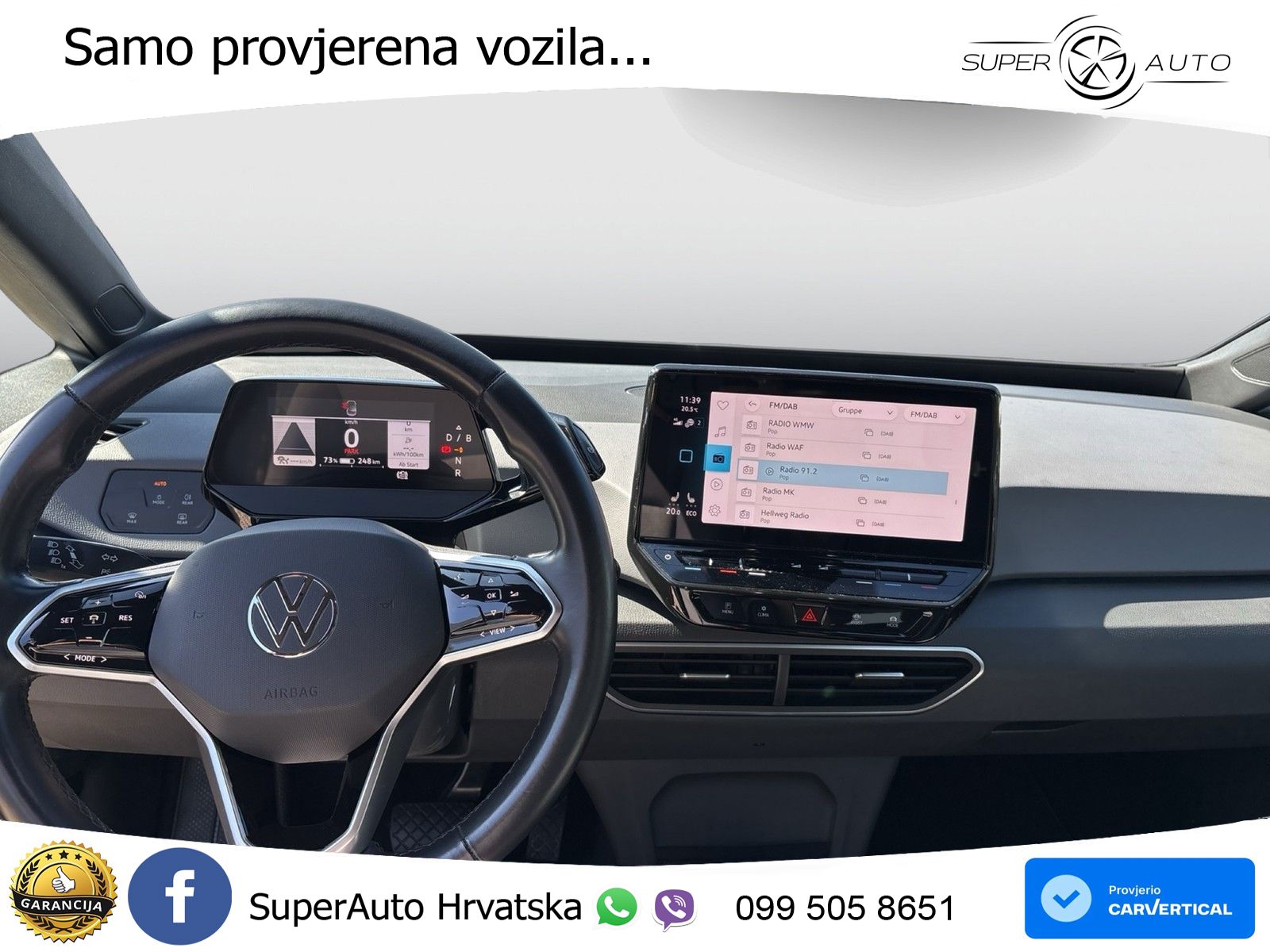 Volkswagen ID.3 Pro Performance 62 kWh (204 KS) LED+GR SJED+ACC