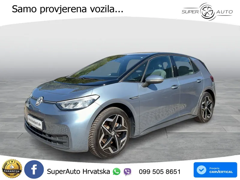 Volkswagen ID.3 Pro Performance 62 kWh (204 KS) LED+GR SJED+ACC