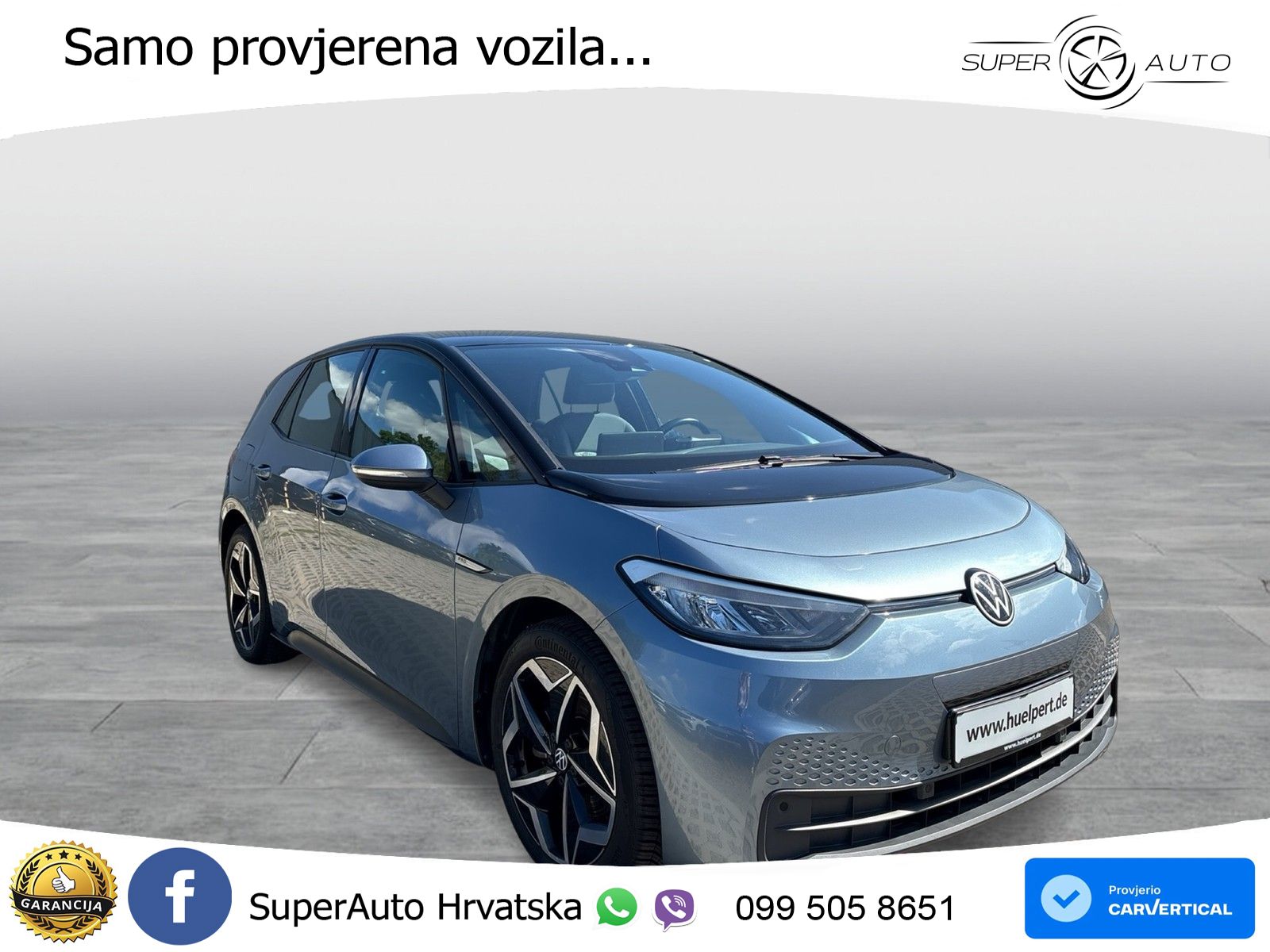 Volkswagen ID.3 Pro Performance 62 kWh (204 KS) LED+GR SJED+ACC