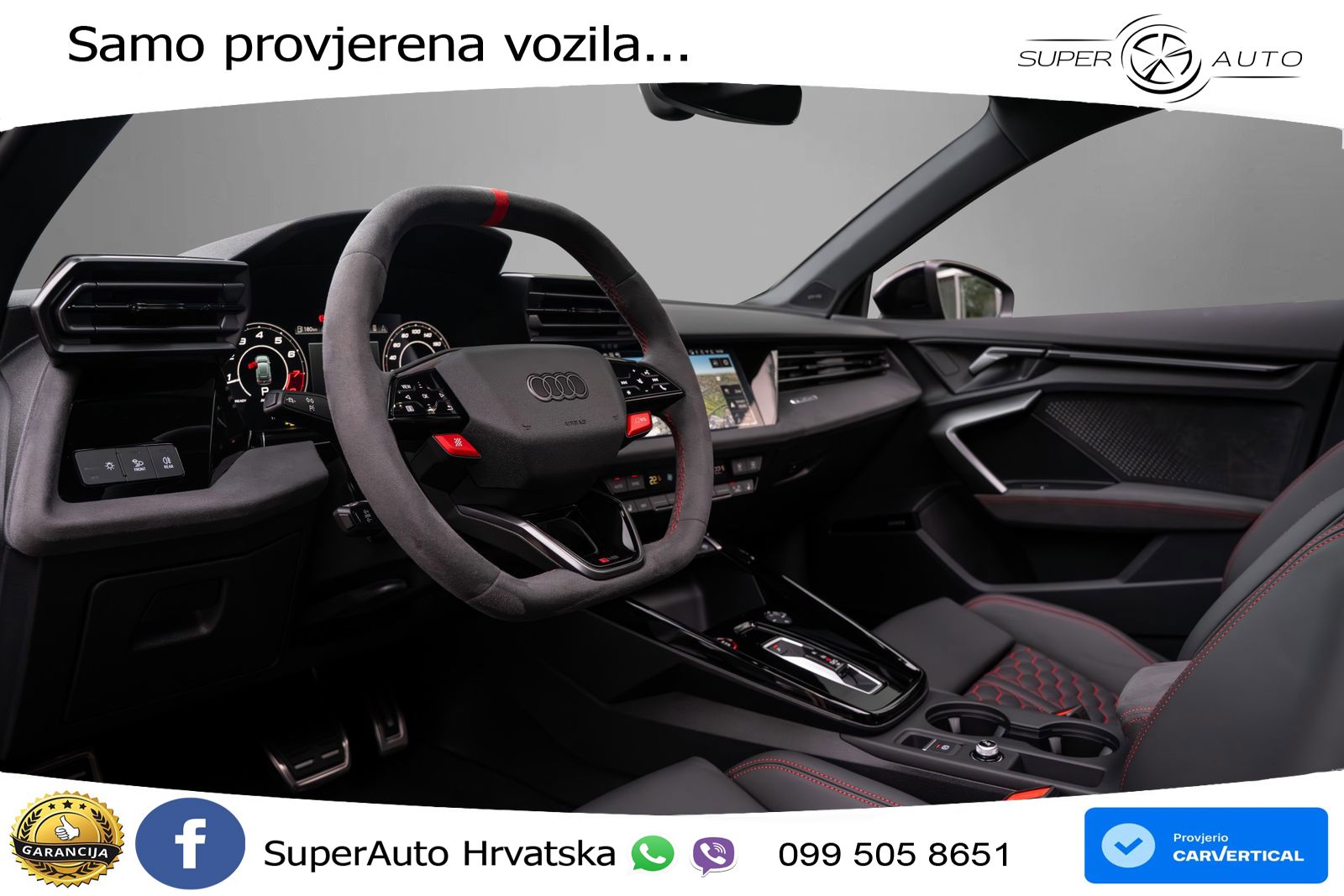 Audi RS3 Sportback 2.5 TFSI (400 KS) quattro S tronic LED+GR SJED+ACC
