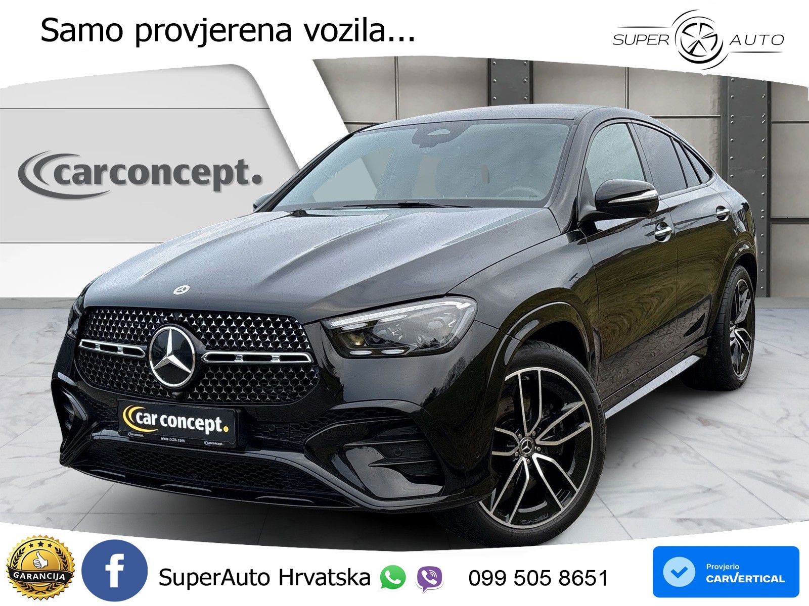 Mercedes GLE Coupe 450d (367 KS) EQ Boost 4MATIC 9G-TRONIC AMG LED+GR SJED+ACC