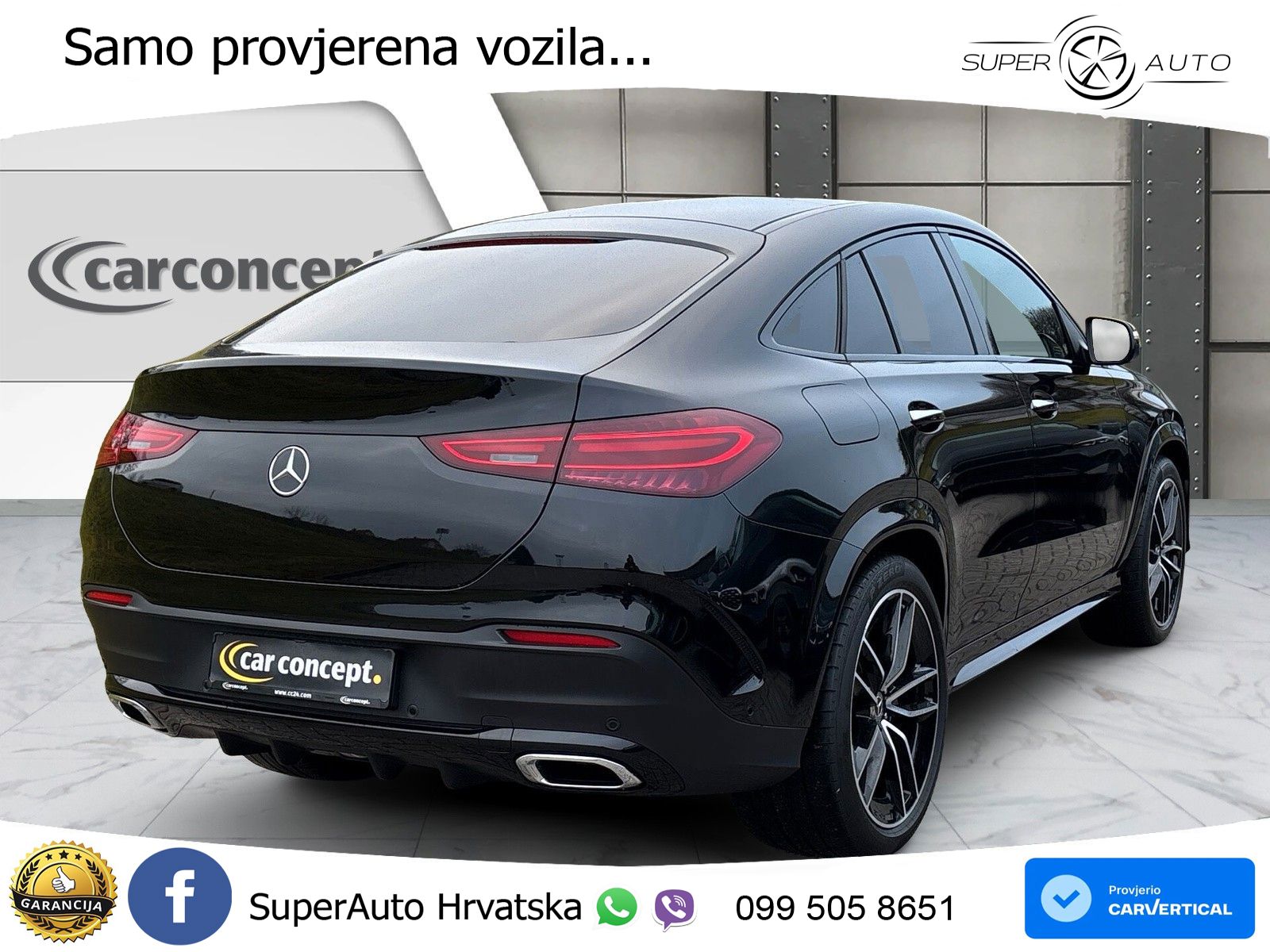 Mercedes GLE Coupe 450d (367 KS) EQ Boost 4MATIC 9G-TRONIC AMG LED+GR SJED+ACC
