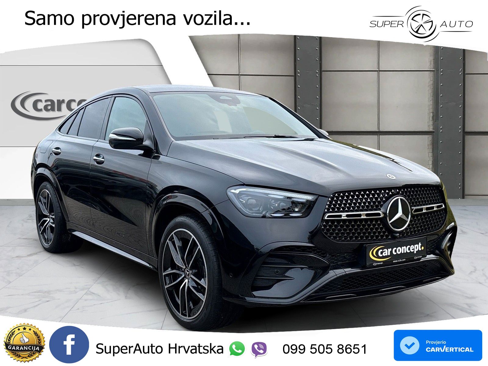 Mercedes GLE Coupe 450d (367 KS) EQ Boost 4MATIC 9G-TRONIC AMG LED+GR SJED+ACC