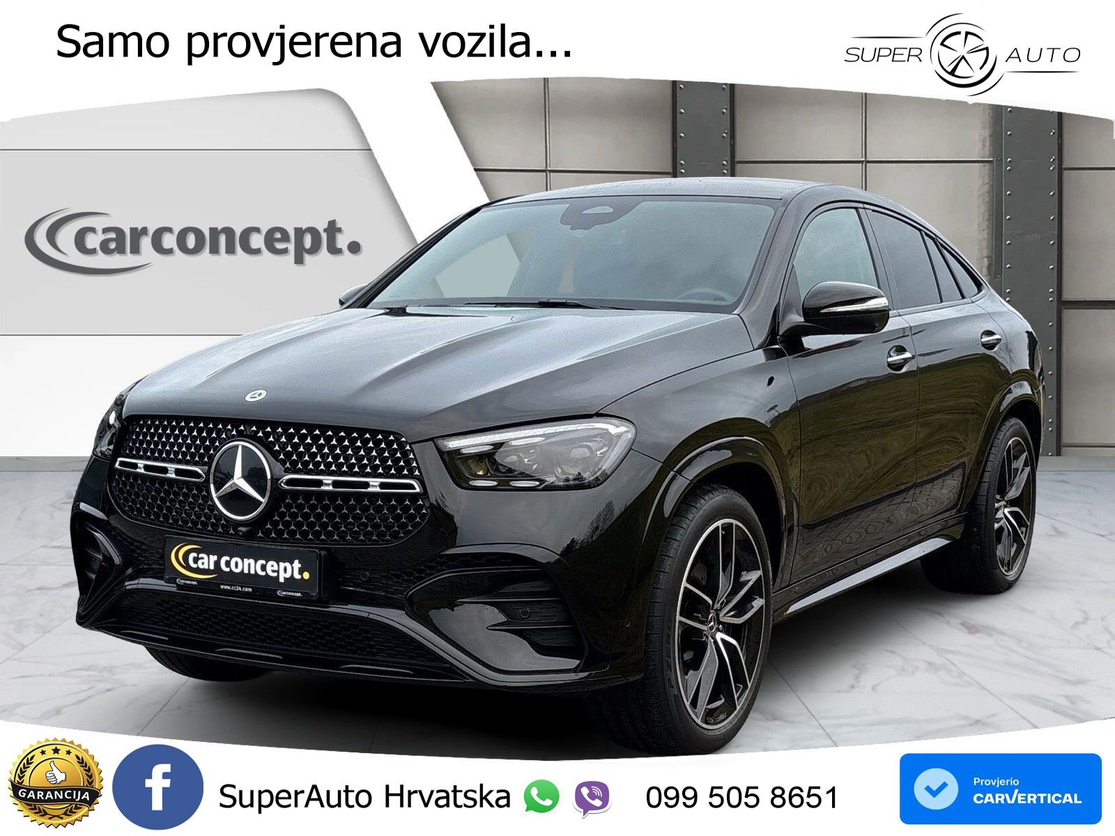 Mercedes GLE Coupe 450d (367 KS) EQ Boost 4MATIC 9G-TRONIC AMG LED+GR SJED+ACC