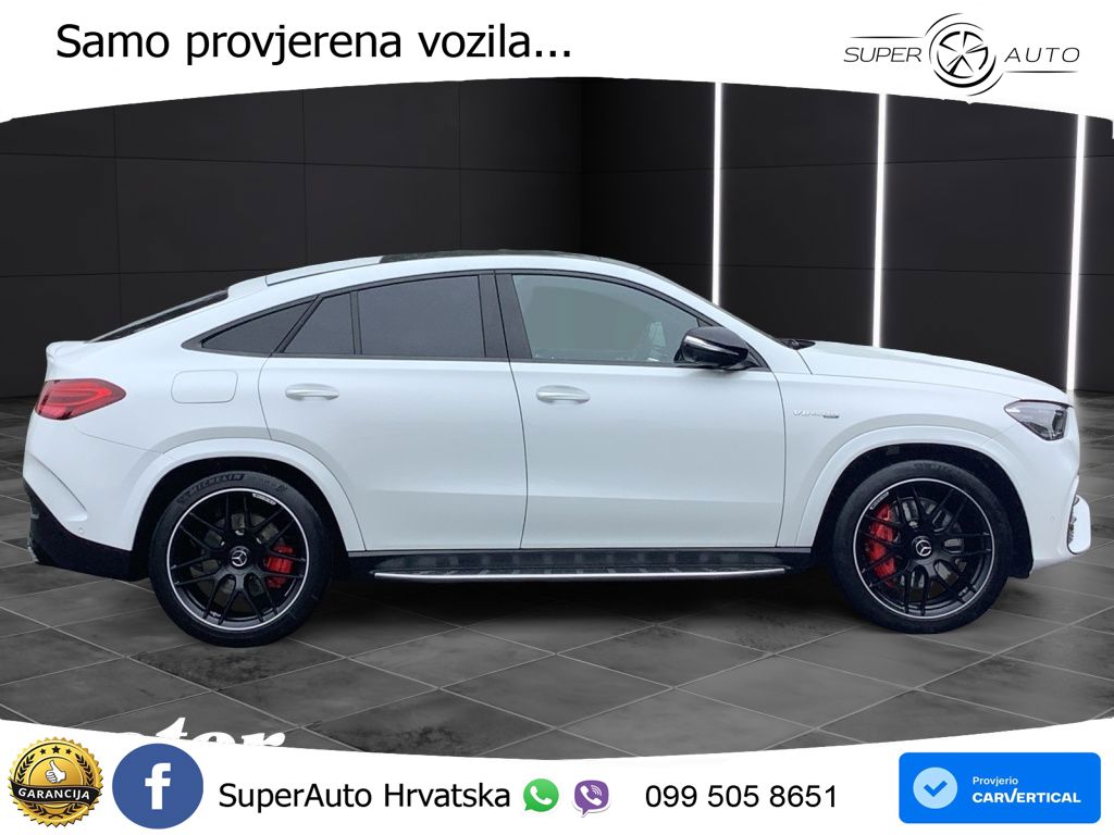 Mercedes AMG GLE Coupe 63 S V8 (612 KS) EQ Boost 4MATIC+ AMG SPEEDSHIFT TCT 9G LED+GR SJED+ACC