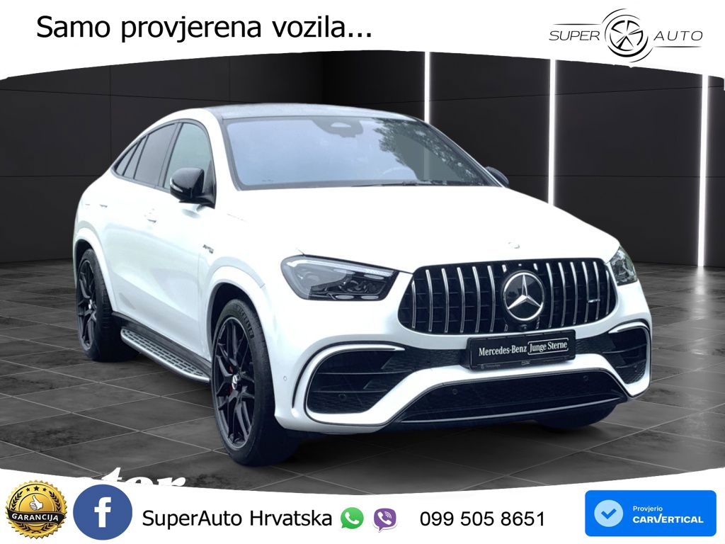 Mercedes AMG GLE Coupe 63 S V8 (612 KS) EQ Boost 4MATIC+ AMG SPEEDSHIFT TCT 9G LED+GR SJED+ACC