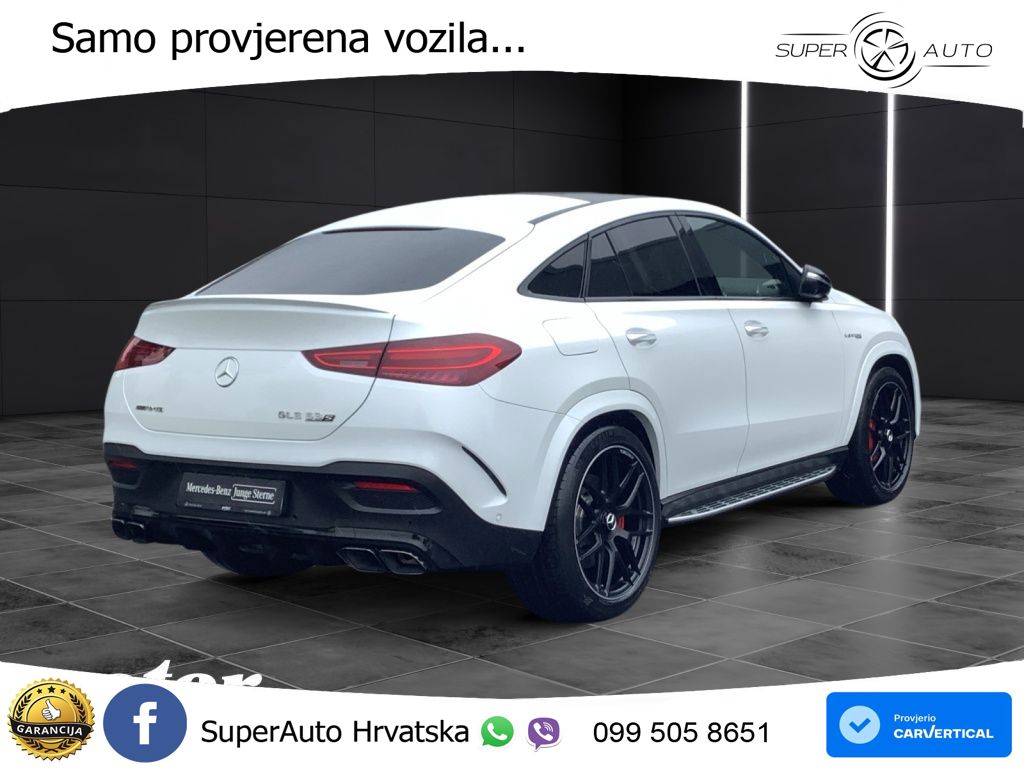 Mercedes AMG GLE Coupe 63 S V8 (612 KS) EQ Boost 4MATIC+ AMG SPEEDSHIFT TCT 9G LED+GR SJED+ACC