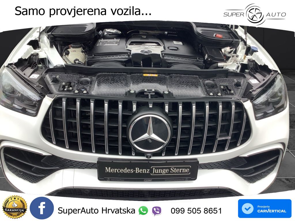 Mercedes AMG GLE Coupe 63 S V8 (612 KS) EQ Boost 4MATIC+ AMG SPEEDSHIFT TCT 9G LED+GR SJED+ACC