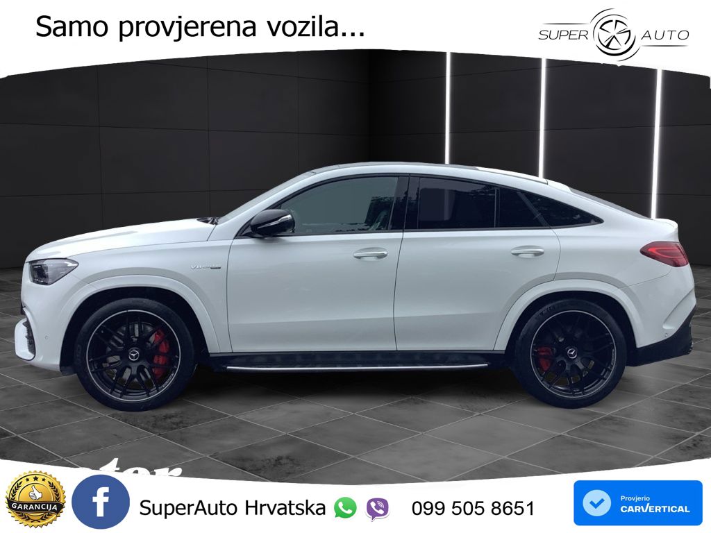 Mercedes AMG GLE Coupe 63 S V8 (612 KS) EQ Boost 4MATIC+ AMG SPEEDSHIFT TCT 9G LED+GR SJED+ACC