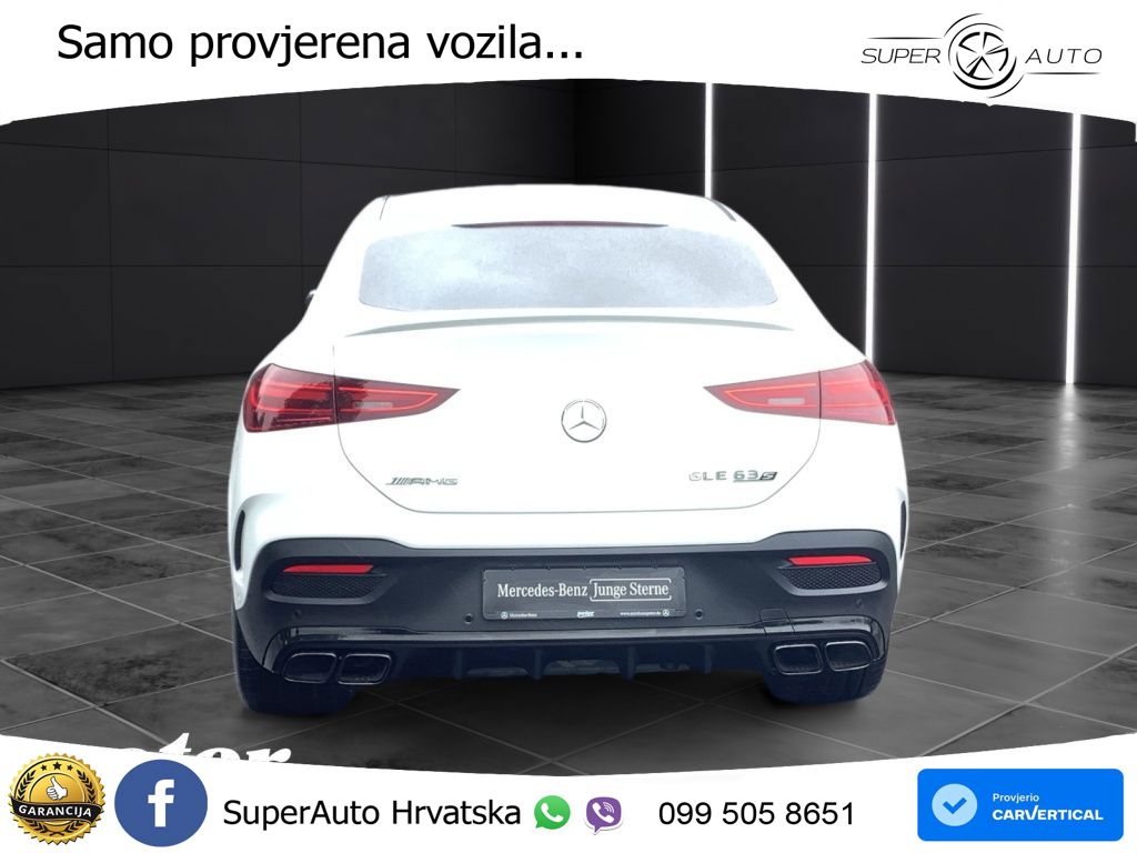 Mercedes AMG GLE Coupe 63 S V8 (612 KS) EQ Boost 4MATIC+ AMG SPEEDSHIFT TCT 9G LED+GR SJED+ACC