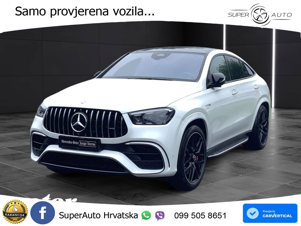 Mercedes AMG GLE Coupe 63 S V8 (612 KS) EQ Boost 4MATIC+ AMG SPEEDSHIFT TCT 9G LED+GR SJED+ACC