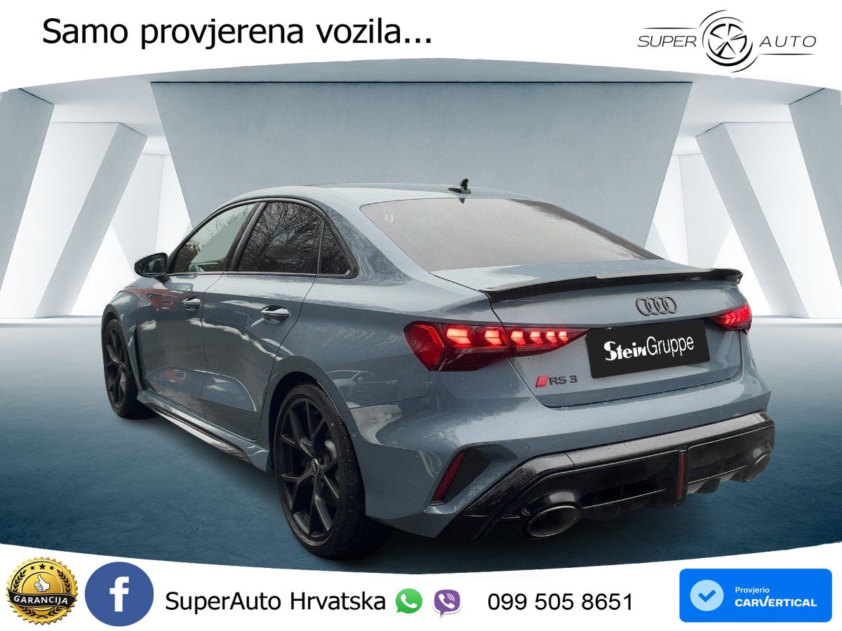 Audi RS3 Sedan 2.5 TFSI (400 KS) quattro S tronic LED+GR SJED+ACC