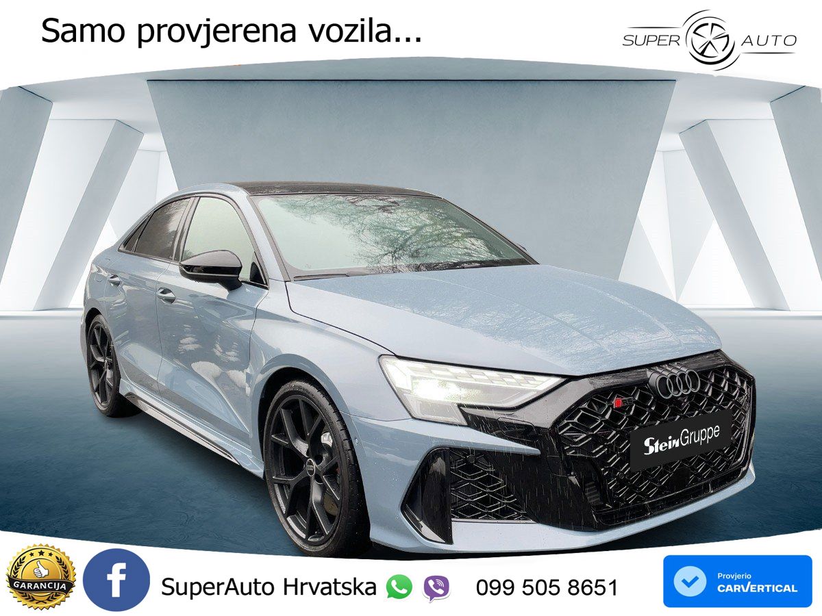 Audi RS3 Sedan 2.5 TFSI (400 KS) quattro S tronic LED+GR SJED+ACC