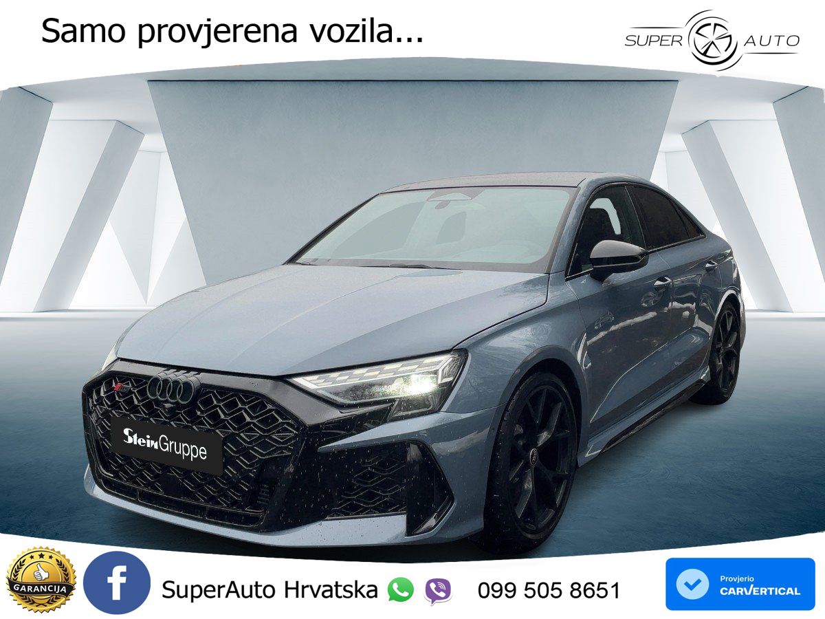 Audi RS3 Sedan 2.5 TFSI (400 KS) quattro S tronic LED+GR SJED+ACC