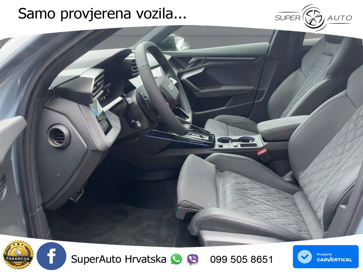 Audi RS3 Sedan 2.5 TFSI (400 KS) quattro S tronic LED+GR SJED+ACC