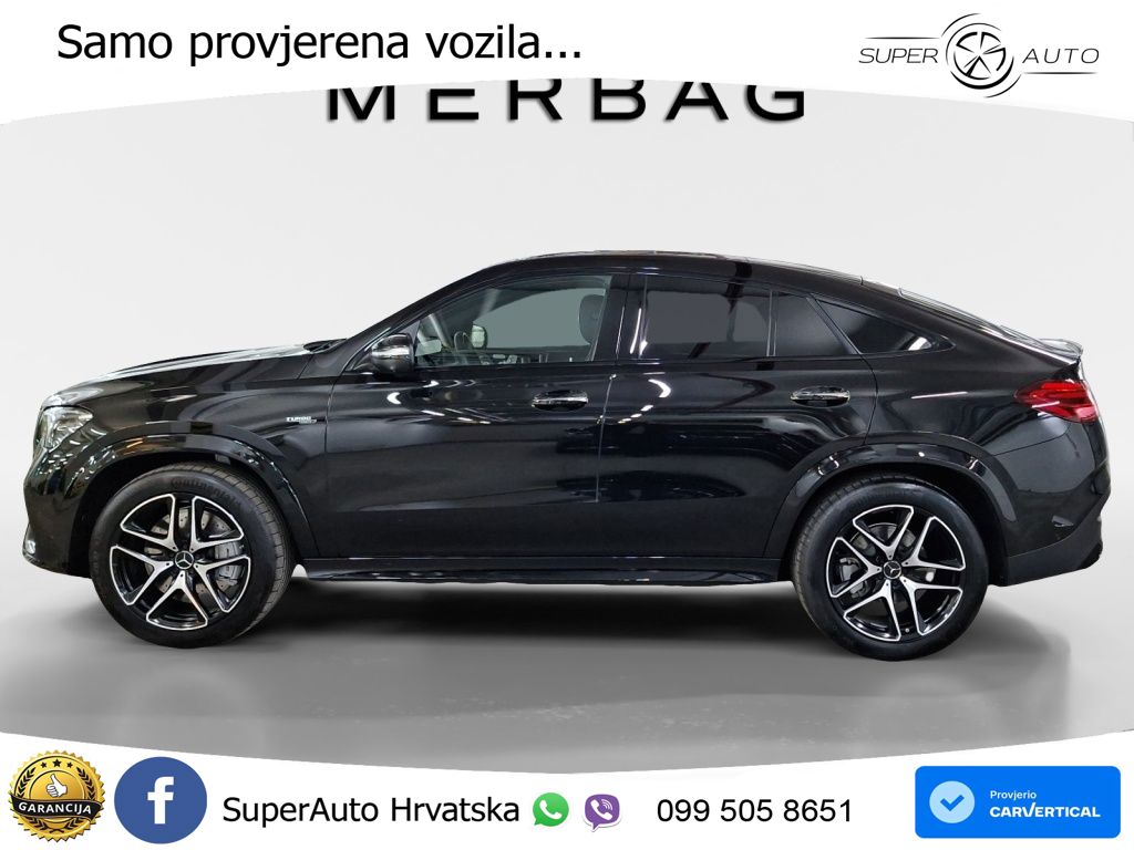 Mercedes AMG GLE Coupe 53 (435 KS) EQ Boost 4MATIC+ AMG SPEEDSHIFT TCT 9G LED+GR SJED+ACC