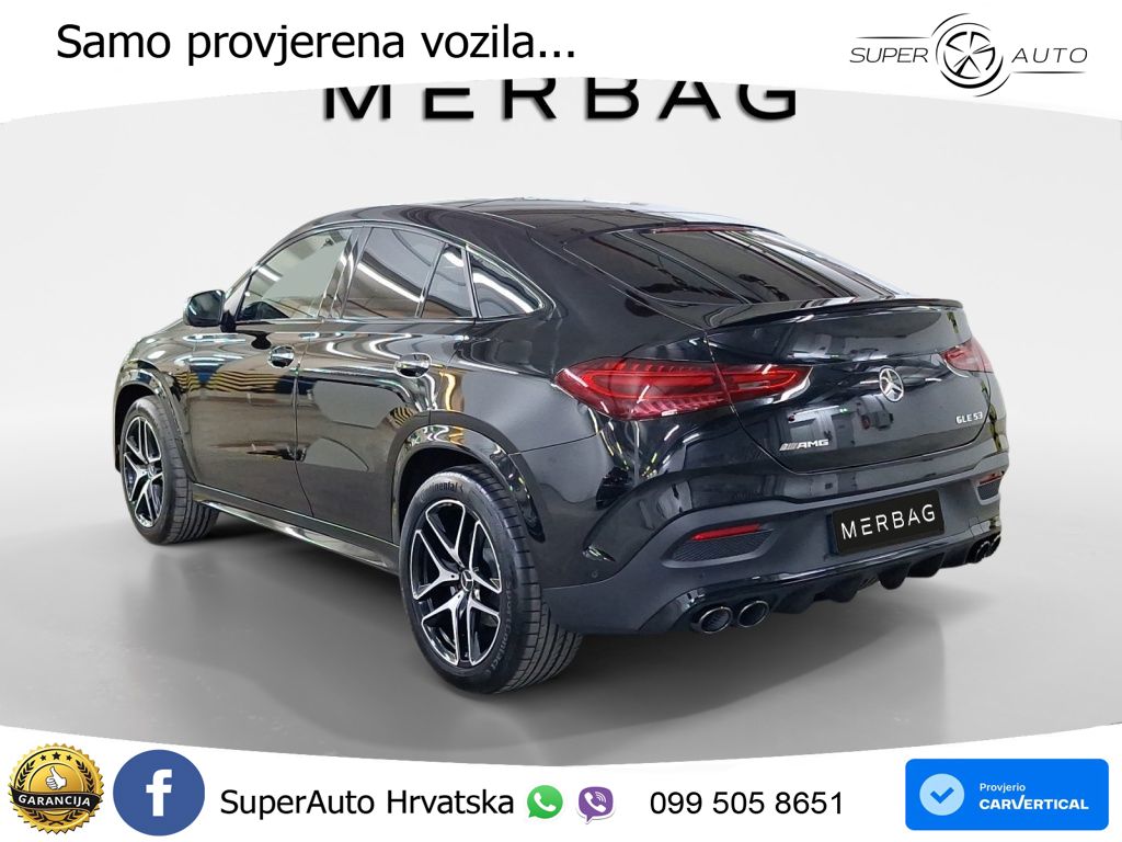 Mercedes AMG GLE Coupe 53 (435 KS) EQ Boost 4MATIC+ AMG SPEEDSHIFT TCT 9G LED+GR SJED+ACC