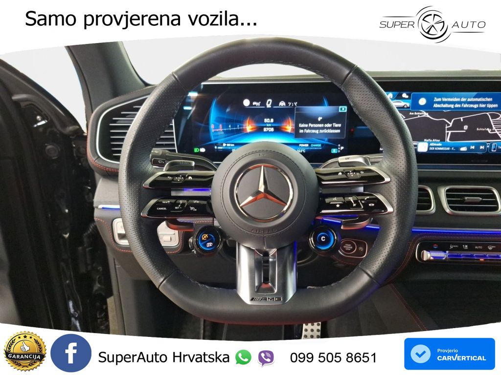 Mercedes AMG GLE Coupe 53 (435 KS) EQ Boost 4MATIC+ AMG SPEEDSHIFT TCT 9G LED+GR SJED+ACC