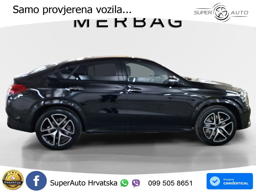 Mercedes AMG GLE Coupe 53 (435 KS) EQ Boost 4MATIC+ AMG SPEEDSHIFT TCT 9G LED+GR SJED+ACC