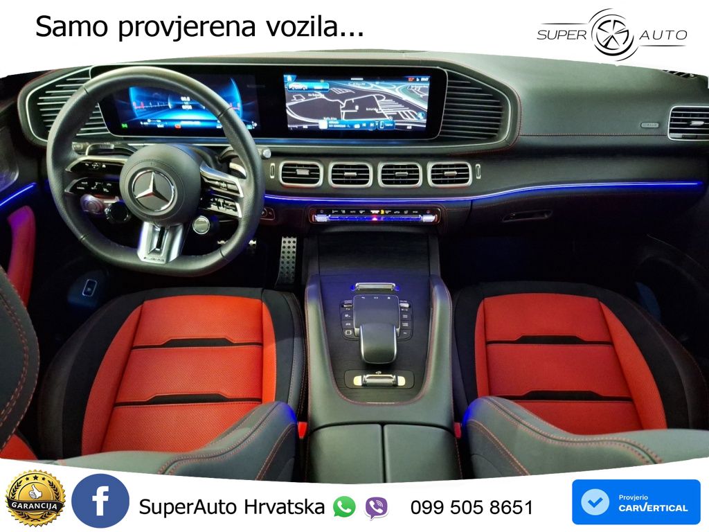 Mercedes AMG GLE Coupe 53 (435 KS) EQ Boost 4MATIC+ AMG SPEEDSHIFT TCT 9G LED+GR SJED+ACC