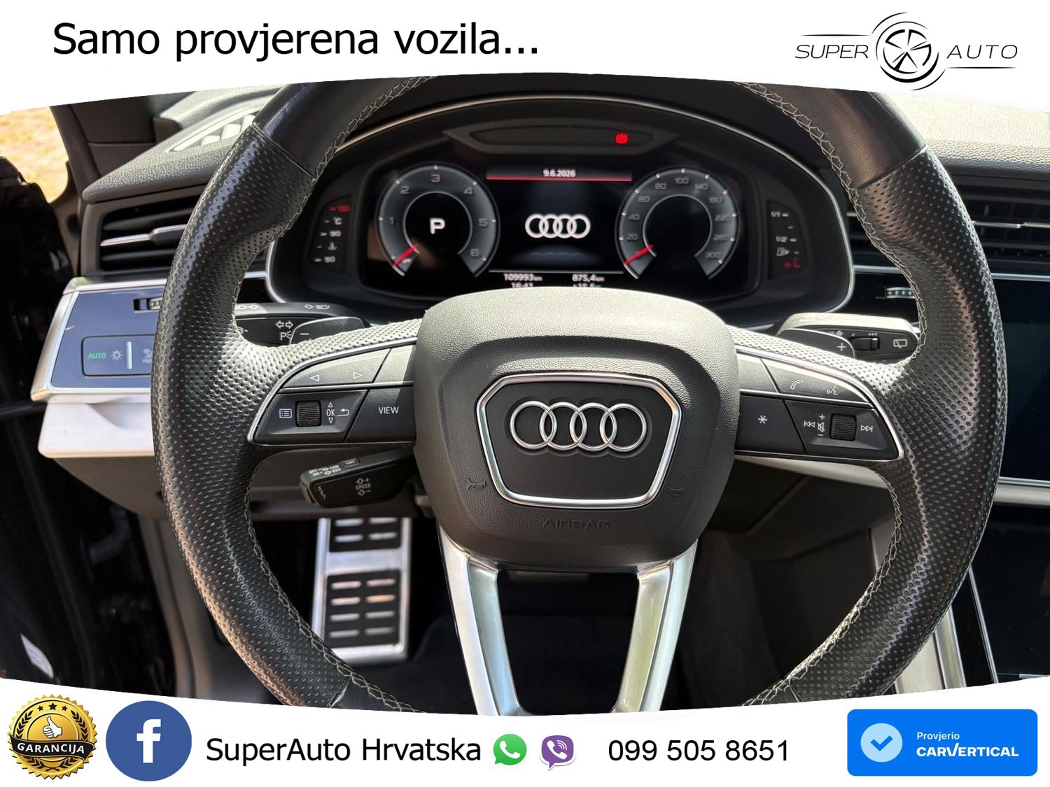 Audi Q8 50 TDI V6 (286 KS) quattro Tiptronic