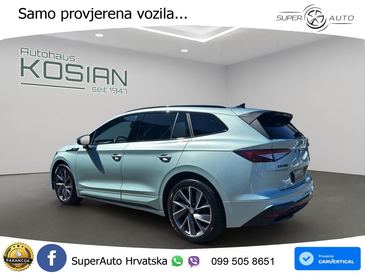 Škoda Enyaq iV 80 82 kWh (204 KS) SportLine LED+GR SJED+ACC