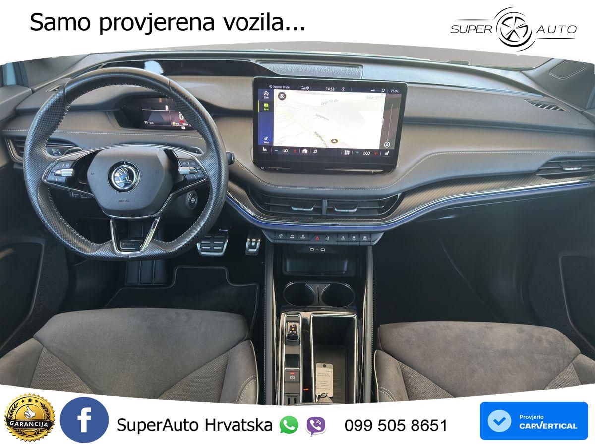 Škoda Enyaq iV 80 82 kWh (204 KS) SportLine LED+GR SJED+ACC