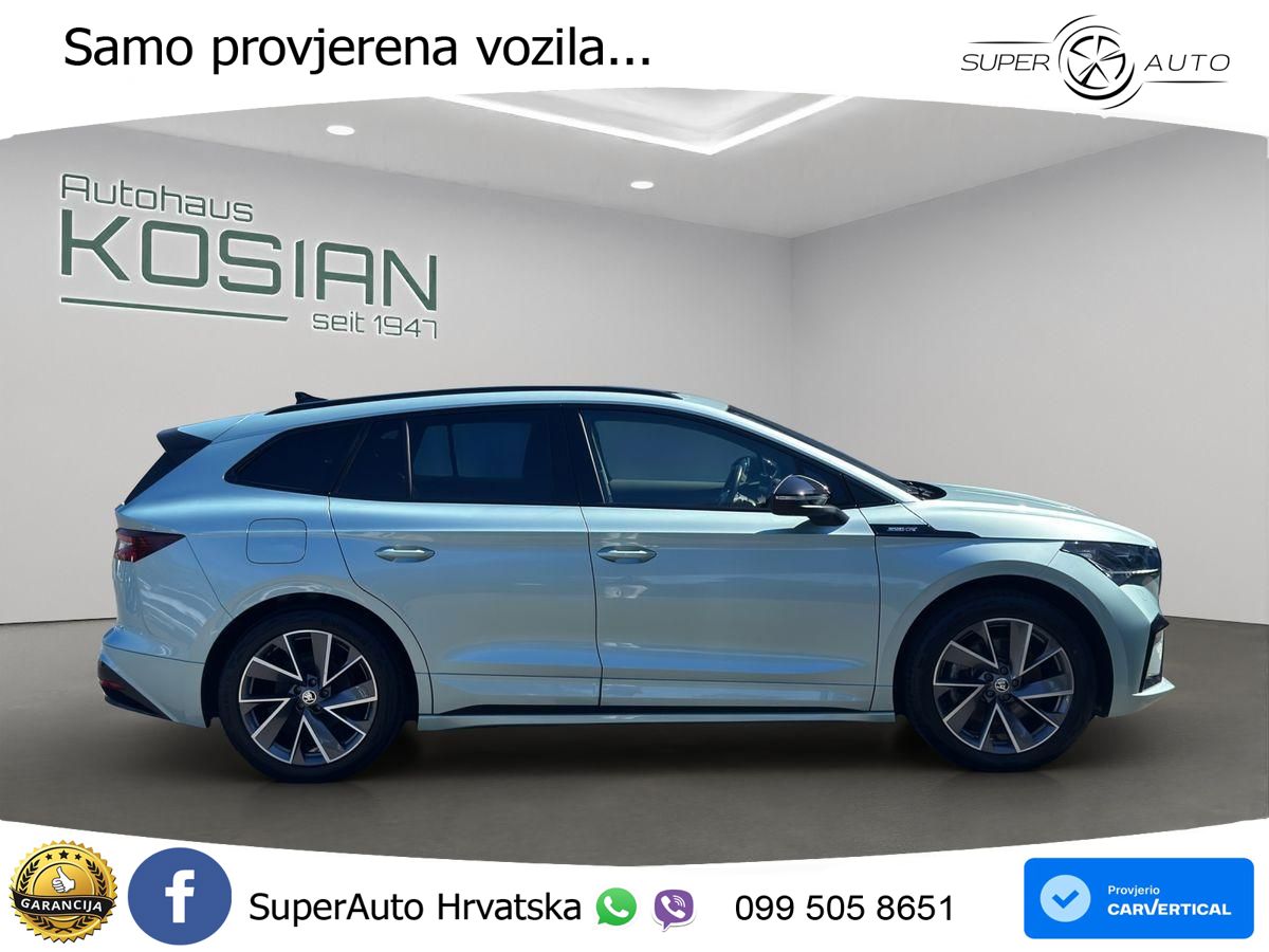 Škoda Enyaq iV 80 82 kWh (204 KS) SportLine LED+GR SJED+ACC