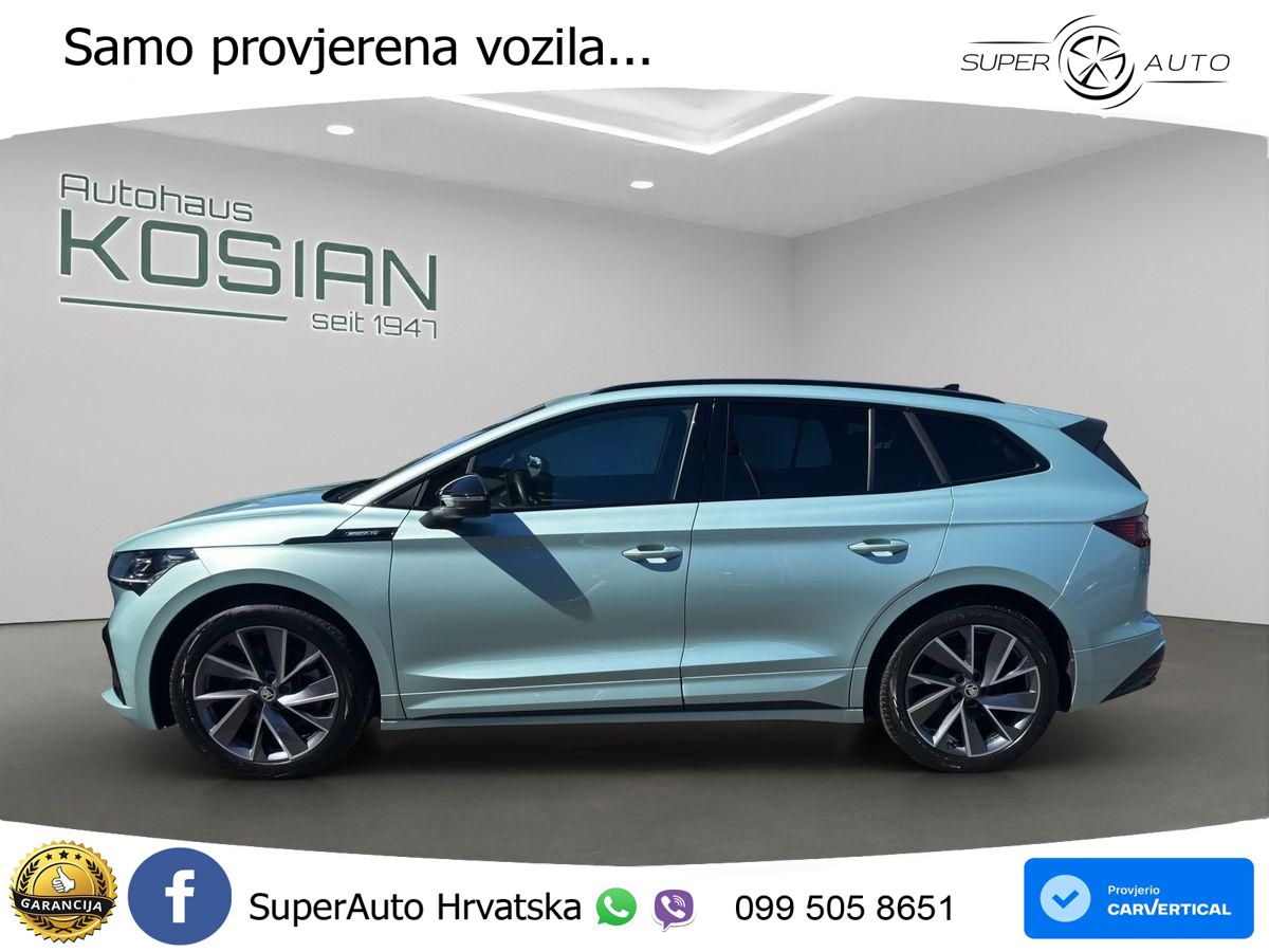 Škoda Enyaq iV 80 82 kWh (204 KS) SportLine LED+GR SJED+ACC